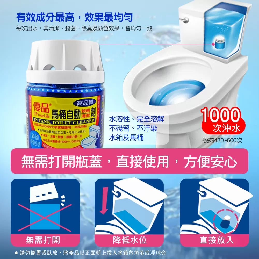 優品馬桶自動清潔劑9oz商品介紹-1-2