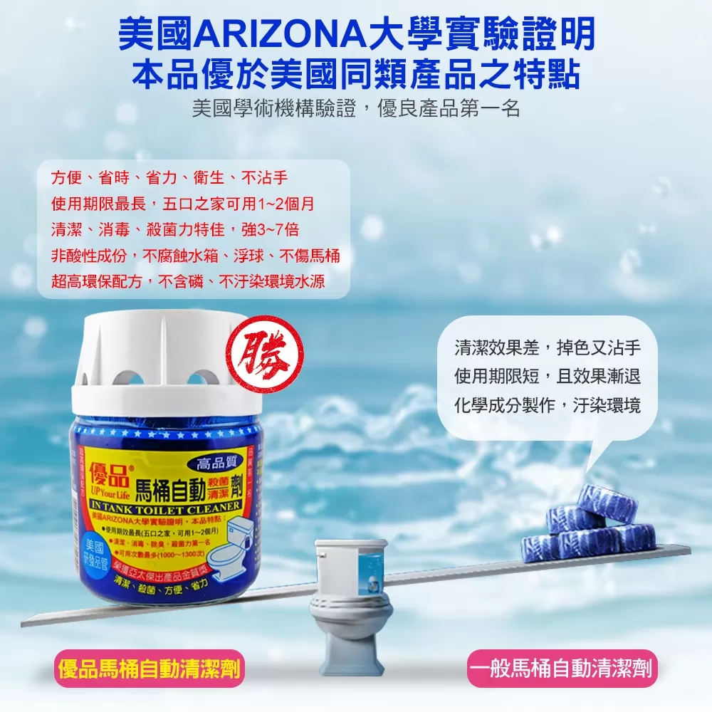 優品馬桶自動清潔劑9oz商品介紹-1-3