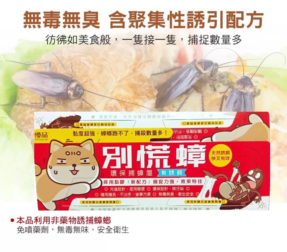 【優品x柴語錄】別慌蟑(10片裝)商品介紹-1-3