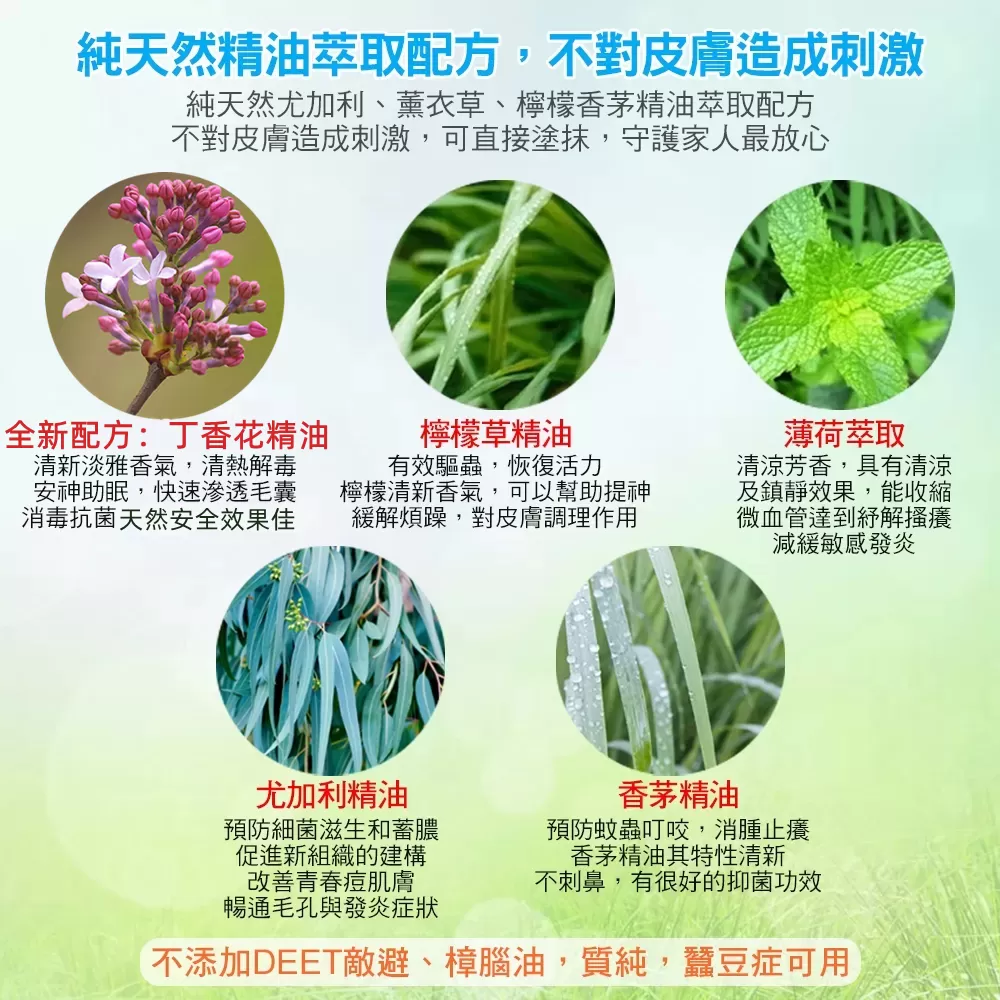 優品「文文不叮」天然香茅精油防蚊膏120g商品介紹-2-1