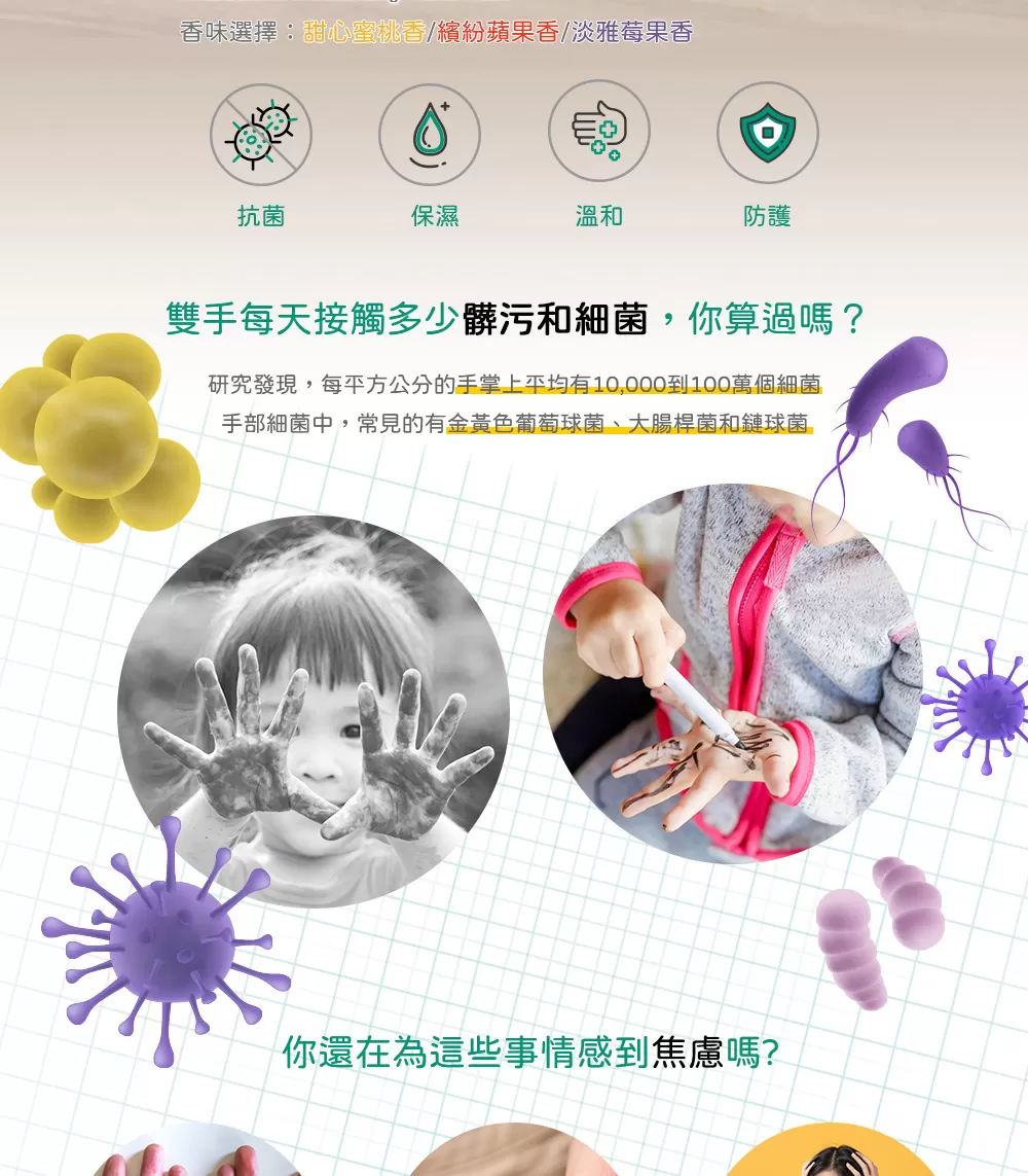 【優品X柴語錄】保濕抗菌洗手乳300ml (甜心蜜桃香)商品介紹-1-2