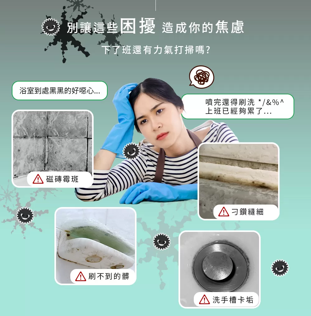 【優品X柴語錄】強效浴室深層除霉清潔劑400ml商品介紹-1-2